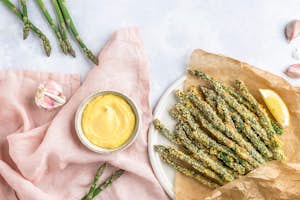 Asparges i ovn – opskrift og tilberedning af asparges-fritter - Sæson